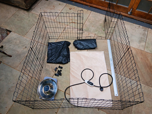 Puppy starter kit metal dog - kit:,
