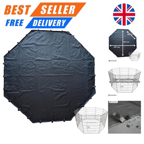 Octagonal pet pen - octagonal, mat