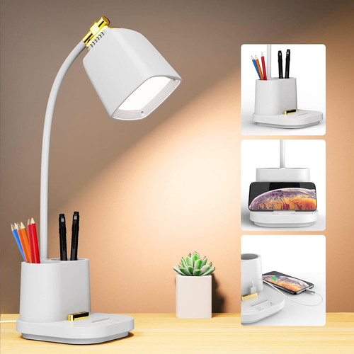 Led desk lamp with usb - led,