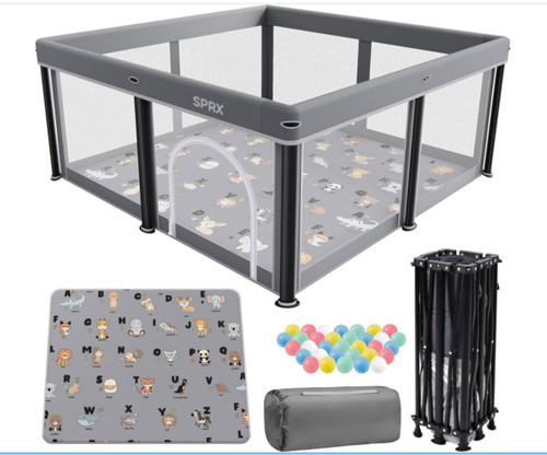 Foldable baby playpen - baby,