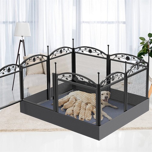 Dog puppy play pen - in,