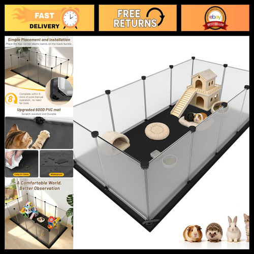 Spacious guinea pig cage with - cage,